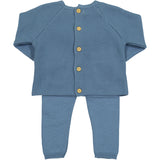 Knit Long Set - French Blue
