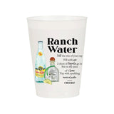 Ranch Water | Reusable Cup - Set of 10