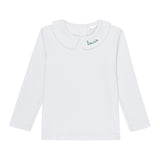 Boy’s Long Sleeve Peter Pan Collar Shirt