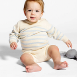 Cream Knit Bloomer