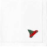 Holiday Car Dinner Napkin (Set of 4)