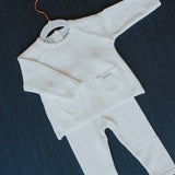 Knit Long Set - Ecru