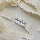 Classic Satin Ruffle Hair Bows