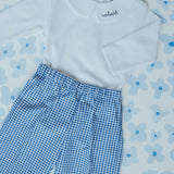 Boy’s Long Sleeve Peter Pan Collar Shirt