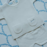 Knit Short Set - Ecru