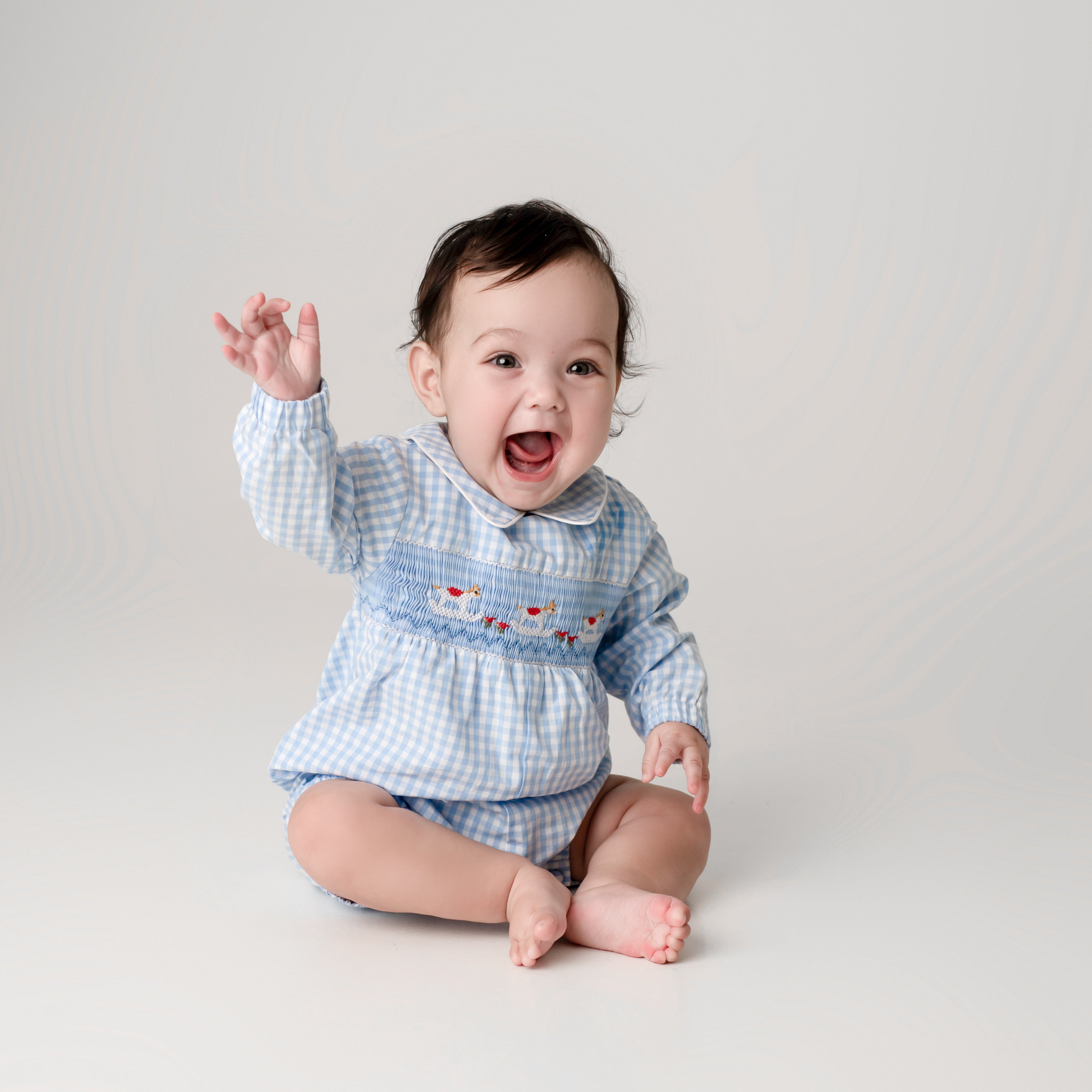 Knit Long Set - French Blue