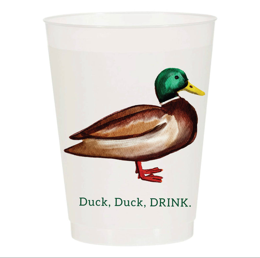 Duck Duck Drink | Reusable Cup - Set of 10