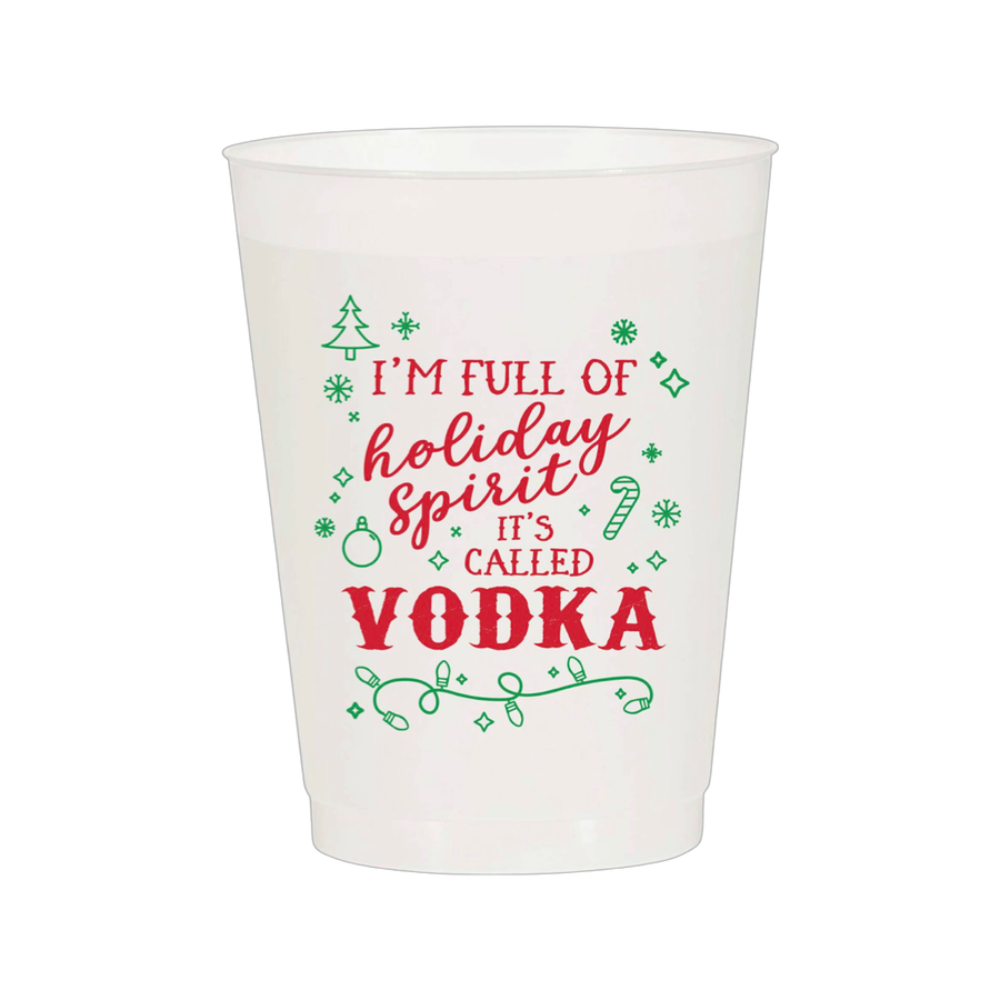 Holiday Spirit | Reusable Cup - Set of 10