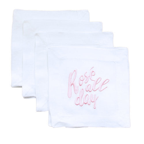 Rose All Day  Cocktail Napkins